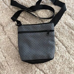 Black crossbody purse